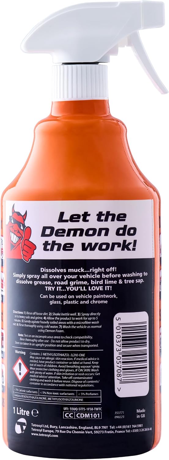 CARPLAN DEMON MACHINE RAPID DIRT SHIFTER, 1L
