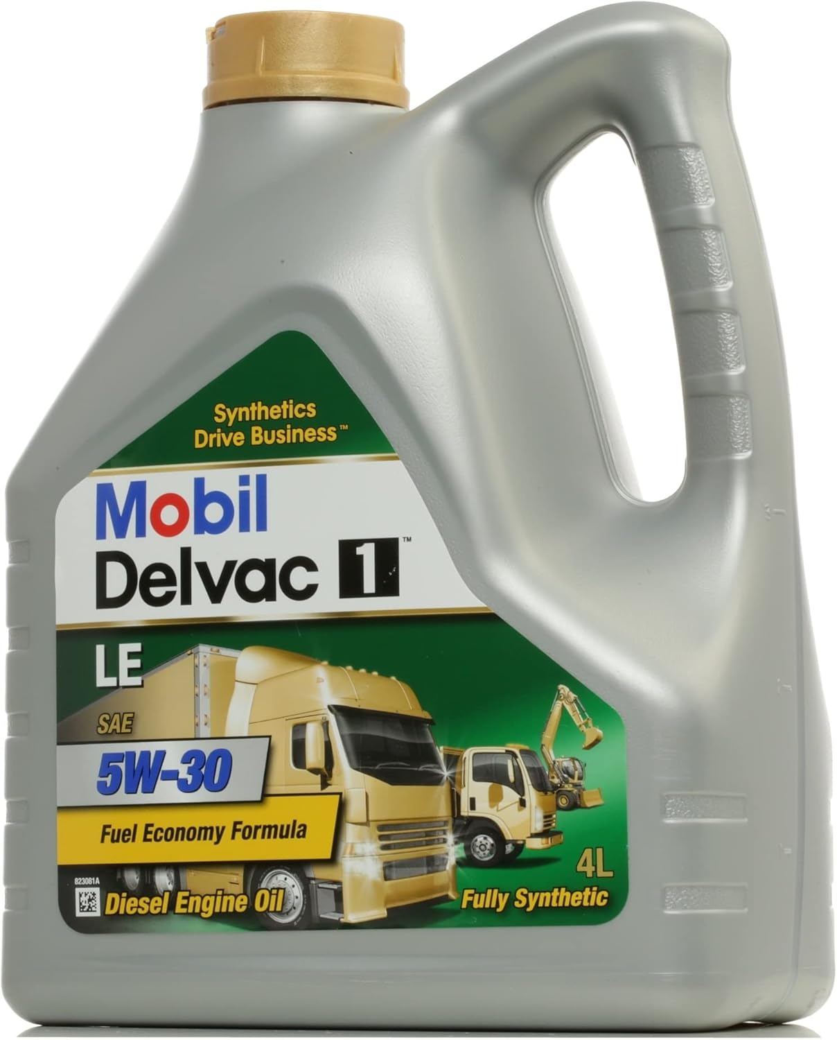 MOBIL DELVAC 1 LE FULLY SYNTHETIC ENGINE OIL 5W-30-4 LITRE