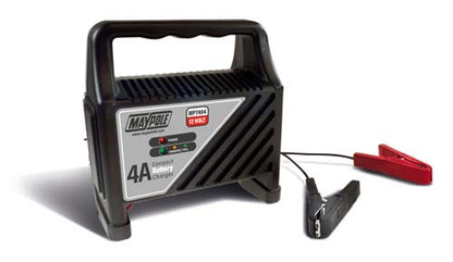 MAYPOLE MP7404 4A 12V COMPACT BATTERY CHARGER