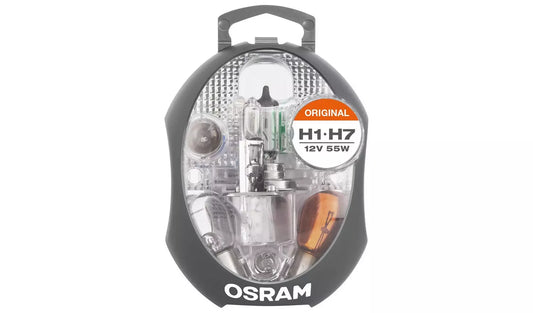 OSRAM CLKH1H7 UNIVERSAL BULB KIT - SPARE LAMP BOXES BULBS ASSORTMENT