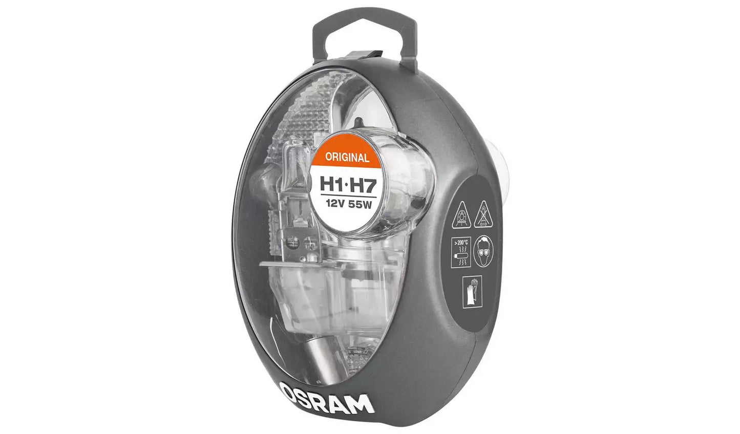 OSRAM CLKH1H7 UNIVERSAL BULB KIT - SPARE LAMP BOXES BULBS ASSORTMENT