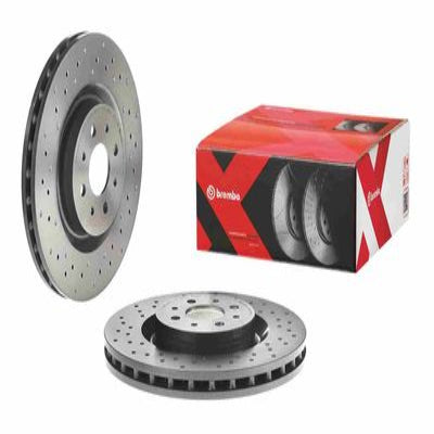 BREMBO BRAKE DISC FOR ALFA ROMEO, DIAMETER 305, FRONT 09.8004.4X