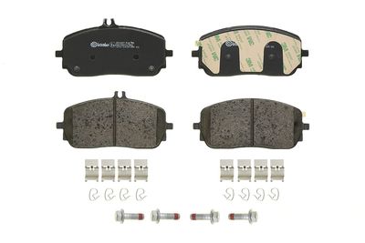BREMBO BRAKE PAD FOR MERCEDES-BENZ/MERCEDES-BENZ (BBDC),  FRONT P50152