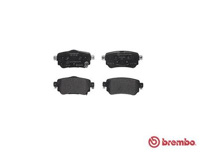 BREMBO BRAKE PAD FOR NISSAN/NISSAN (DFAC)/RENAULT/RENAULT (DFAC),  REAR