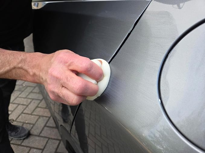 G3 PRO SCRATCH REMOVER KIT – PERMANENT CAR SCRATCH AND SCUFF REMOVAL | EASY APPLICATION, HIGH GLOSS FINISH | INCLUDES APPLICATOR PAD & MICROFIBRE CLOTH | SILICONE-FREE, VOC-FREE (7262)