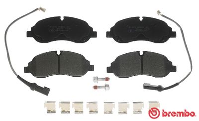 BREMBO BRAKE PAD FOR FORD/FORD (JMC)/FORD AUSTRALIA,  FRONT