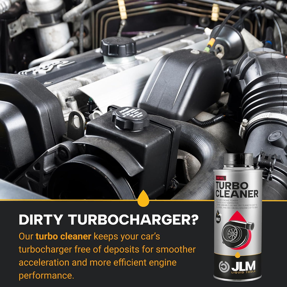 JLM TURBO CLEANER DIESEL 500ML