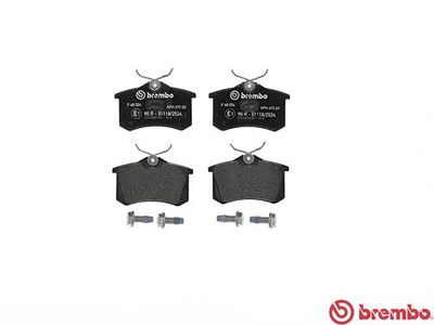 BREMBO BRAKE PAD FOR CITROËN/NISSAN/OPEL/RENAULT/SAMSUNG/VAUXHALL,  REAR