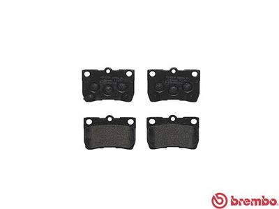 BREMBO BRAKE PAD FOR LEXUS/TOYOTA/TOYOTA (FAW),  REAR