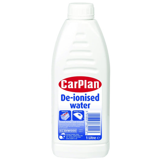 CARPLAN DE-IONISED WATER