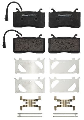 BREMBO BRAKE PAD FOR ALFA ROMEO, FRONT P23187