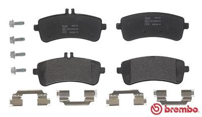 BREMBO BRAKE PAD FOR MERCEDES-BENZ,  REAR P50125