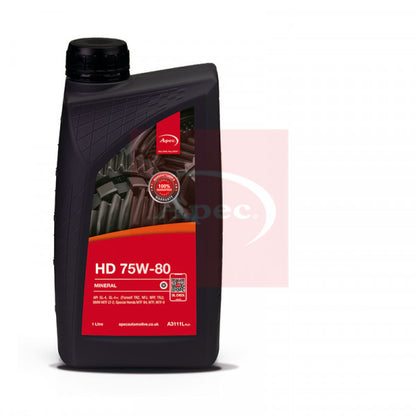 APEC GEAR OIL MTF 75W-80 (MINERAL MANUAL TRANSMISSION FLUID)