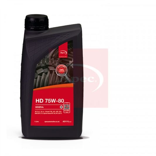 APEC GEAR OIL MTF 75W-80 (MINERAL MANUAL TRANSMISSION FLUID)