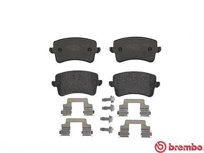 BREMBO BRAKE PAD FOR AUDI/AUDI (FAW),  REAR