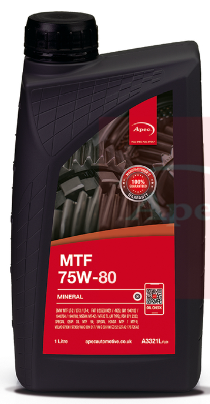 APEC GEAR OIL MTF 75W-80 (MINERAL MANUAL TRANSMISSION FLUID)