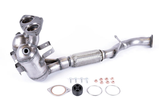 AR8006T-Catalyst-Type Approved for Alfa Romeo 145 1.8 Petrol 16V 1997-2000 HP 145 Hatchback EURO 3   410mm
