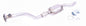 AR8007-Catalyst for Alfa Romeo Spider 2.0 Petrol 16V 1998-2001 HP 156 Convertible    395mm