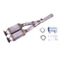 AU8004T-Catalyst-Type Approved for Audi 90 2.2 Petrol 10V 1987-1991 HP 137 Saloon EURO 2   560mm