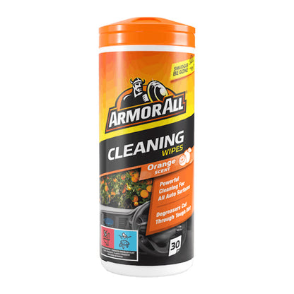 ARMOR ALL ORANGE CLEANING WIPES MATT FINISH
