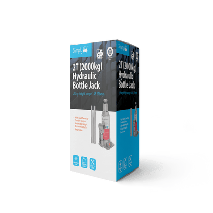 SIMPLY 2T (2000KG) HYDRAULIC BOTTLE JACK