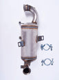 BM6063T-DPF/FAP-Type Approved for BMW 520 F11 2.0 d Diesel 16V 2011-2014 HP 184 Estate EURO 5   600mm
