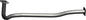 EAU457-Exhaust Pipe-Centre for Audi A4 Quattro 2.0 TDi Diesel 16V 2008-2012 HP 170 Saloon    1180mm