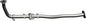 EAU457-Exhaust Pipe-Centre for Audi A5 2.0 TDi Diesel 16V 2011-2015 HP 143 Convertible    1180mm