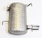 ECN554-Exhaust Middle Box for Citroen Dispatch 2.0 HDi Diesel 8V 2004-2007 HP 109 Van    1740mm