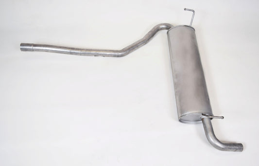 ECL244-Exhaust Rear Box for Mitsubishi L200 2.5 T Diesel 8V 1997-2001 HP 99 Pickup    1640mm