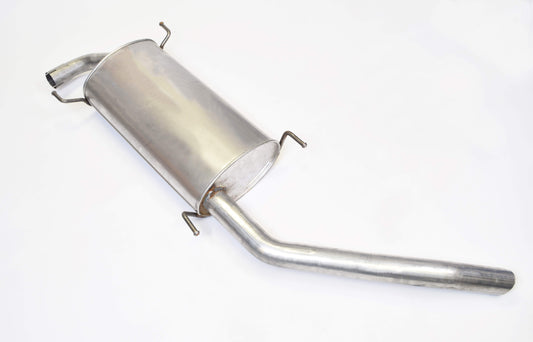 ECL244-Exhaust Rear Box for Mitsubishi L200 2.5 T Diesel 8V 2001-2006 HP 115 Pickup    1640mm