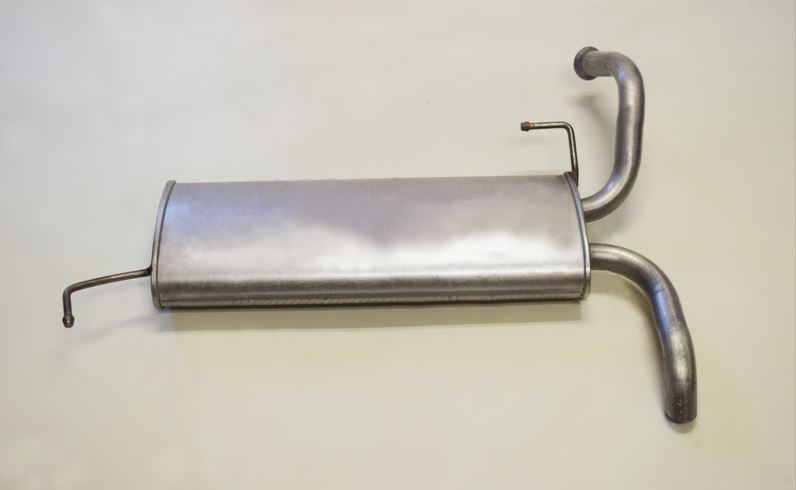 EVW1226-Exhaust Rear Box for Seat Ibiza 1.0 TSi Petrol 12V 2020---> HP 110 Hatchback    1100mm