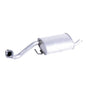 EVW961-Exhaust Middle Box for Volkswagen Amarok 2.0 Tdi Diesel 16V 2012-2022 HP 140 Pickup    mm