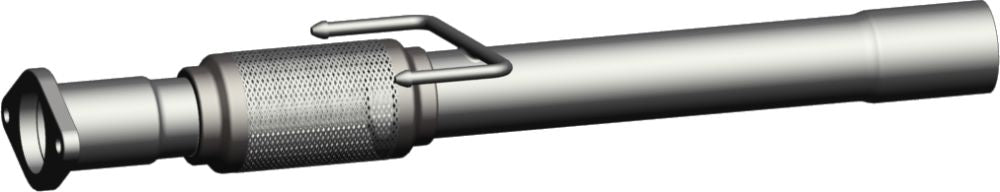 EVW592-Exhaust Pipe-Centre for Seat Ibiza 1.6 TDi Diesel 16V 2010-2015 HP 105 Estate    900mm
