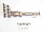 HY6070T-Catalyst-Type Approved for Kia Cee'D 1.6 Petrol 16V 2010-2012 HP 122 Hatchback EURO 5   460mm