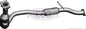 MA6018-Catalyst for Mazda MX5 1.6 Petrol 16V 1995-1998 HP 90 Convertible    350mm