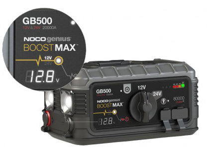 NOCO GB500 6250A 12/24V BOOST MAX ULTRASAFE JUMP STARTER for 45L PETROL & DIESEL