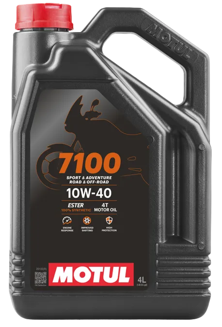 MOTUL 7100 10W-40 4T FULLY SYNTHETIC MOTORCYCLE ENGINE OIL