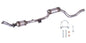 DT6051T-Catalyst-Type Approved for Nissan X-Trail 2.0 dCi Diesel 16V 2007-2010 HP 150 ATV\SUV EURO 4   350mm
