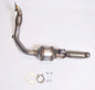 VX6027T-Catalyst-Type Approved for Opel Agila 1.2 Petrol 16V 2000-2004 HP 75 Hatchback EURO 3   440mm