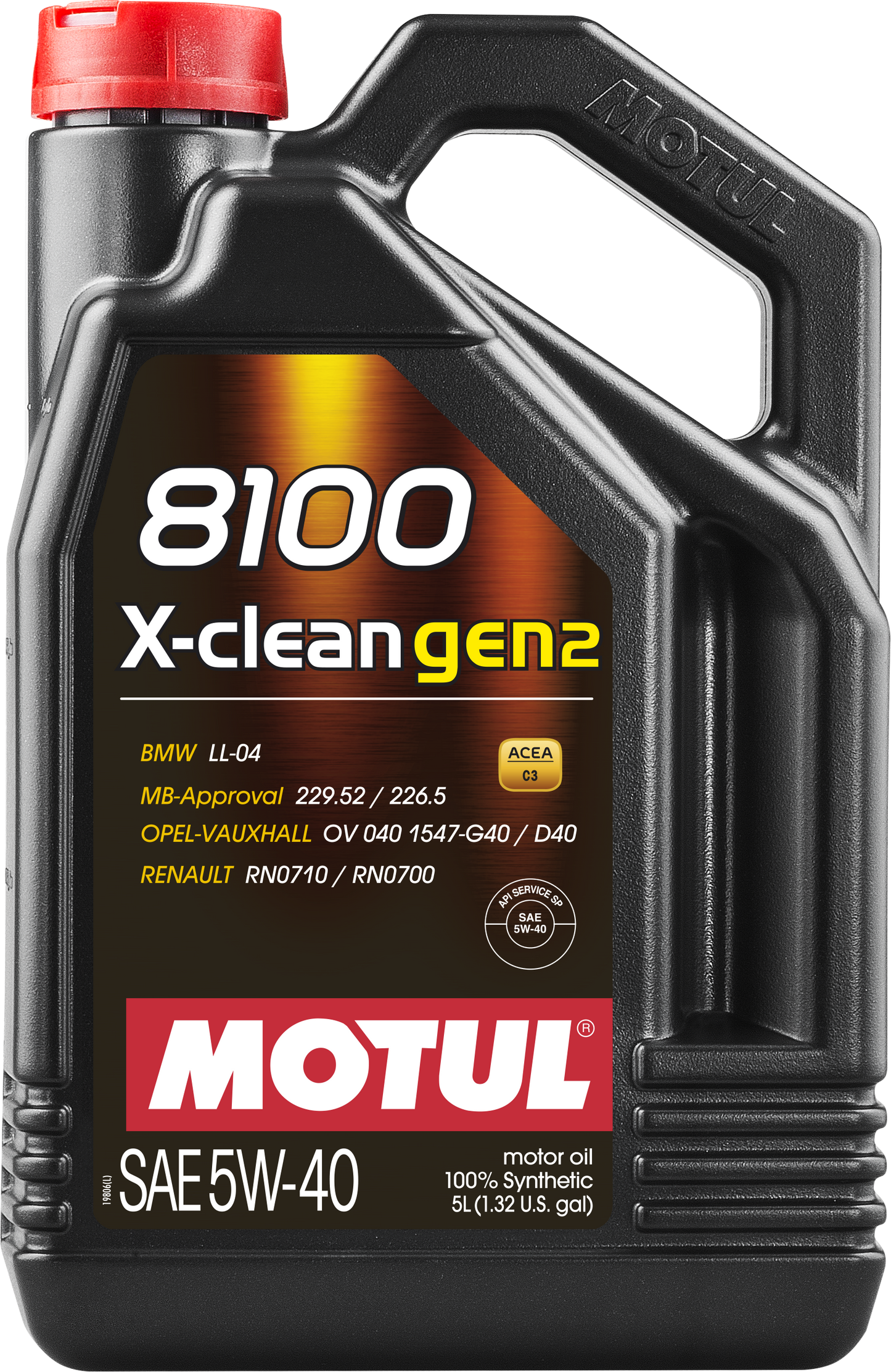 MOTUL 8100 X-CLEAN GEN2 5W-40 C3 FULLY SYNTHETIC ENGINE OIL