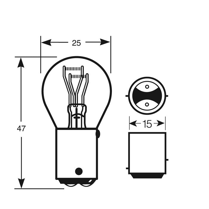 RING R566 P21/4W STANDARD BULB