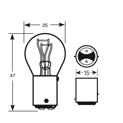 RING R566 P21/4W STANDARD BULB