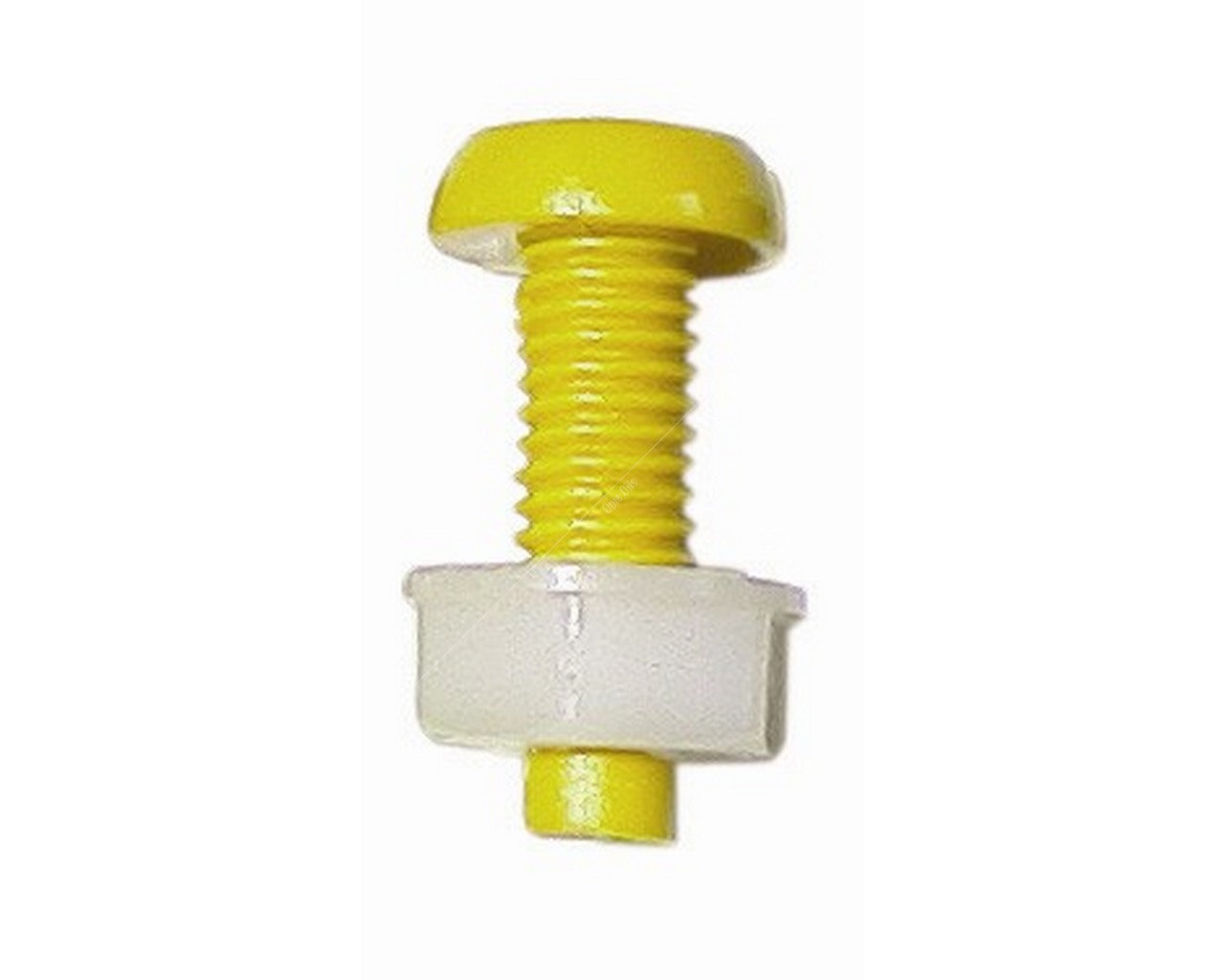 PEARL PNP142R NUMBER PLATE SCREW & NUT (YELLOW)