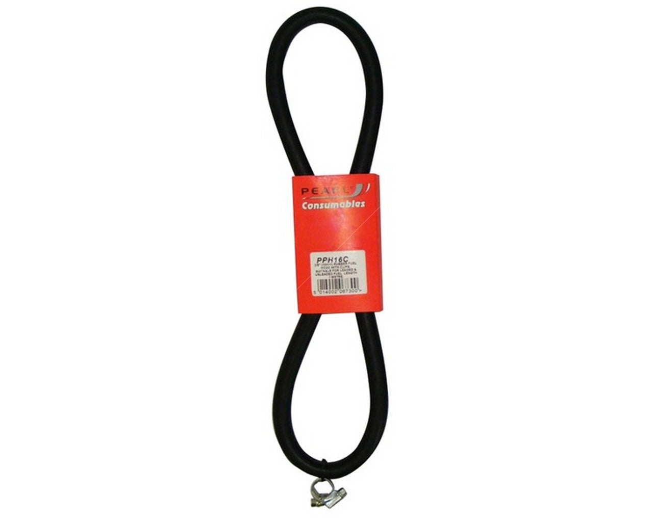 PEARL 3/8 INCH x 1M RUBBER HOSE AND CLIPS