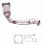 VX8035T-Catalyst-Type Approved for Opel Vectra 1.8 Petrol 16V 1999-2000 HP 115 Hatchback EURO 2   1330mm