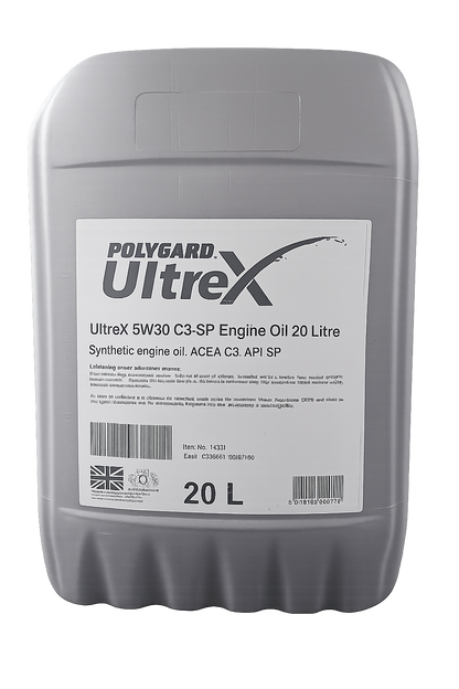 POLYGARD ULTREX 5W30 C3-SP ENGINE OIL - SYNTHETIC ENGINE OIL 20 LITRE