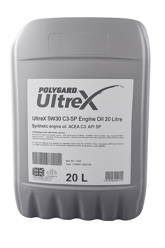 POLYGARD ULTREX 5W30 C3-SP ENGINE OIL - SYNTHETIC ENGINE OIL 20 LITRE