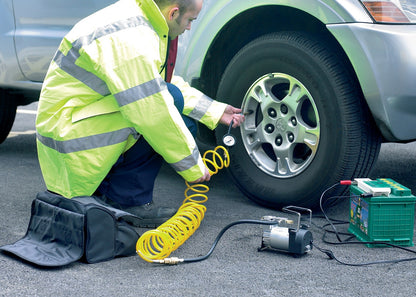 RING PROFESSIONAL HIGH POWER AIR COMPRESSOR / HEAVY DUTY TYRE INFLATOR