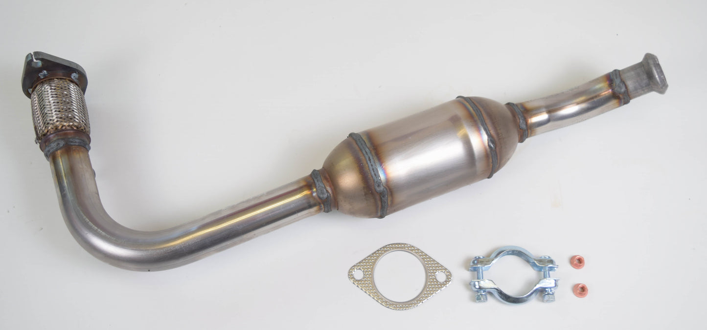 PT8025T-Catalyst-Type Approved for Peugeot 406 2.0 Petrol 16V 1997-1999 HP 132 Estate EURO 2   1070mm